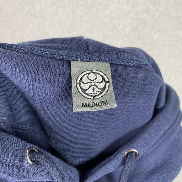 Hawaiian Island Creations Sweatshirt Mens M Navy Blue Hoodie Pullover - Picture 5 of 6